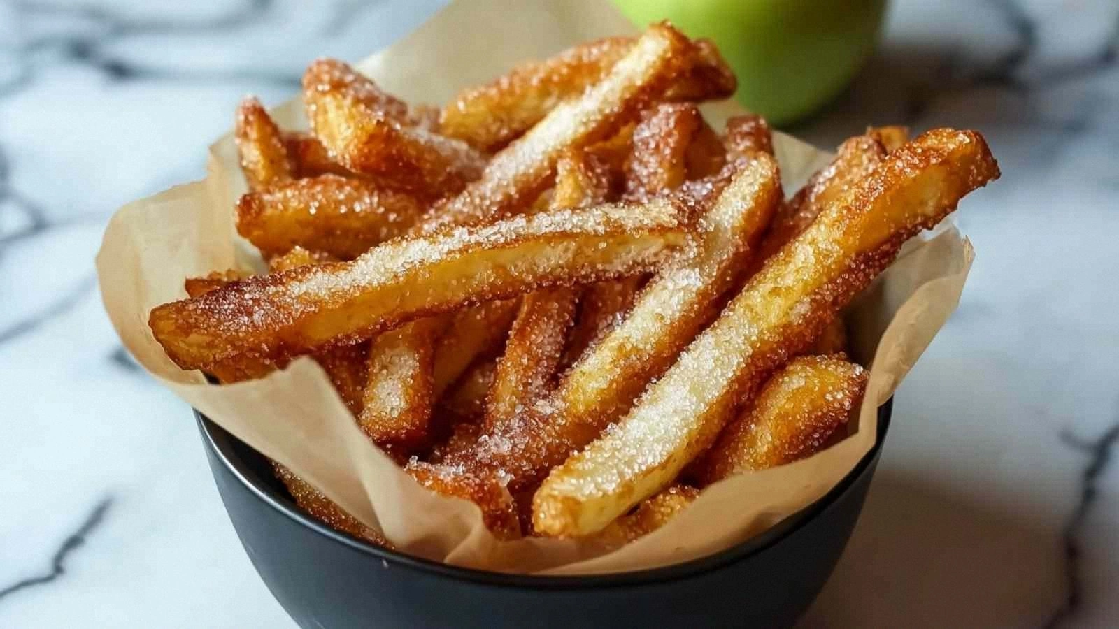 Crispy Air Fryer Apple Fries