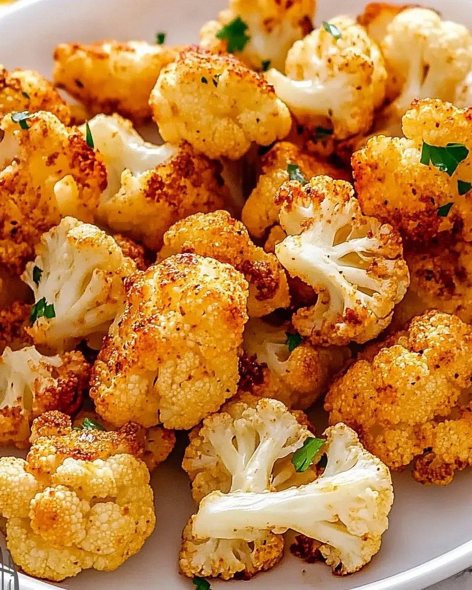 Crispy Air Fryer Cauliflower Bites are a must-try treat!