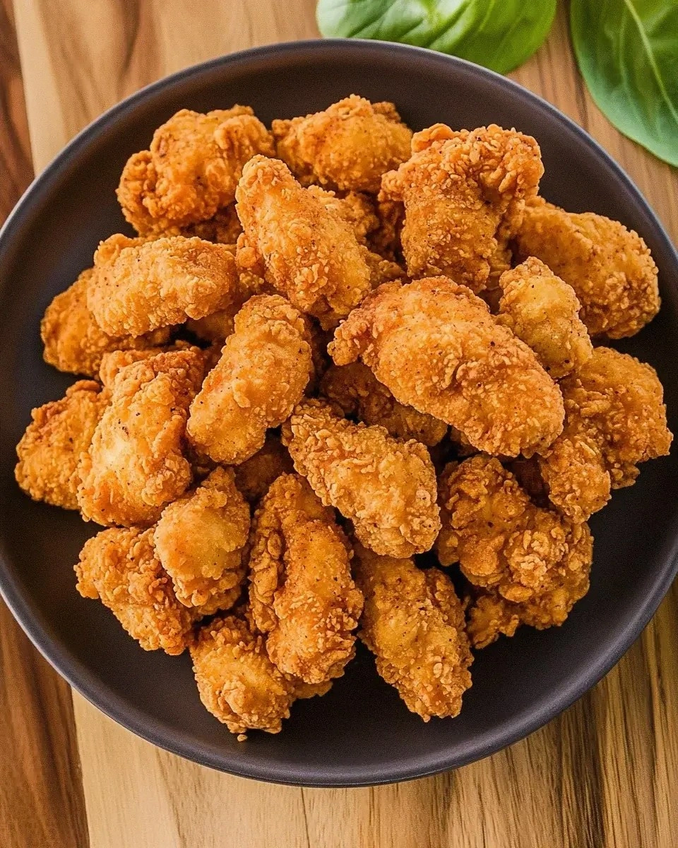 Crispy Air Fryer Popcorn Chicken Recipe is a must-try!