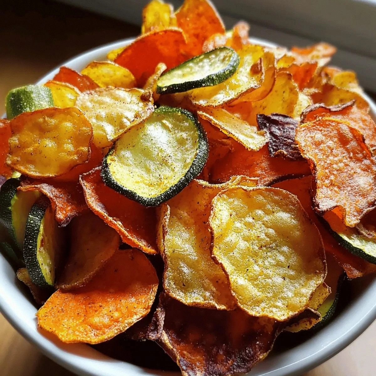 Crispy Air Fryer Veggie Chips: Your Guilt-Free Snack Solution