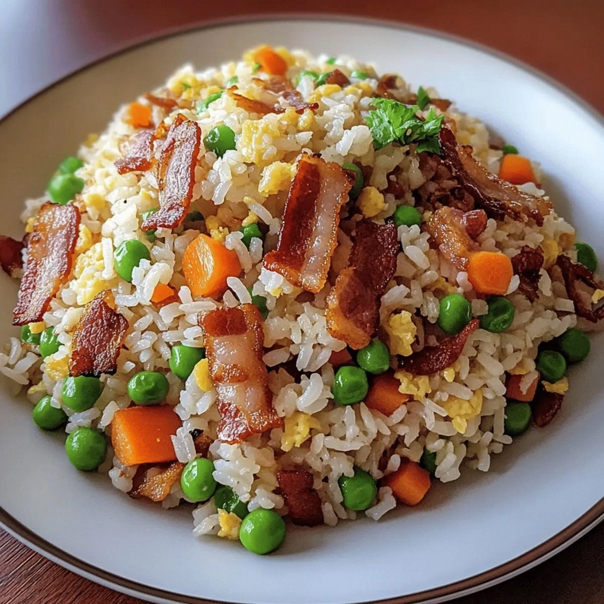 Crispy Bacon Fried Rice: Quick Comfort in Every Bite