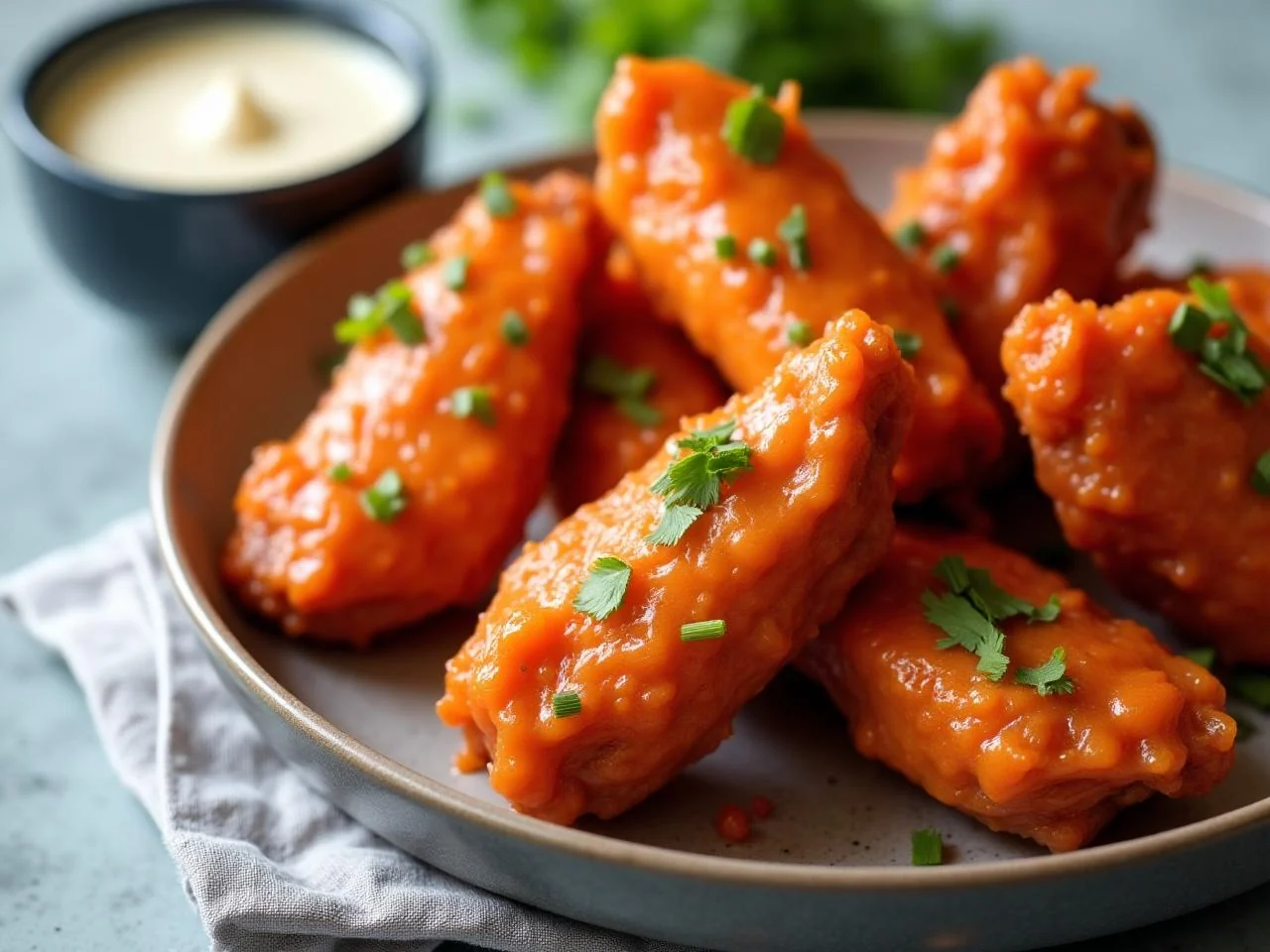 Crispy Baked Buffalo Wings