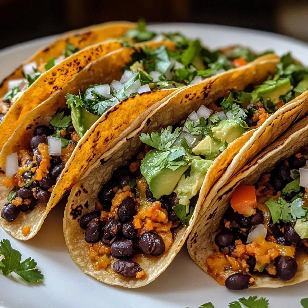 Crispy Black Bean Tacos: A Flavorful Vegan Delight