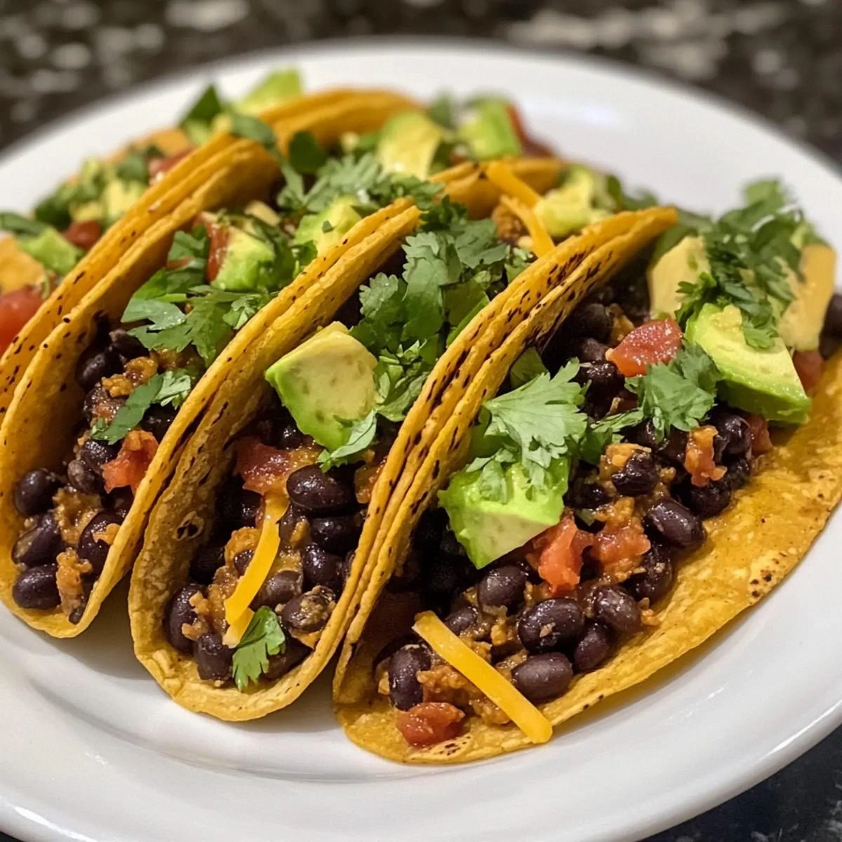 Crispy Black Bean Tacos: A Flavorful Vegan Delight
