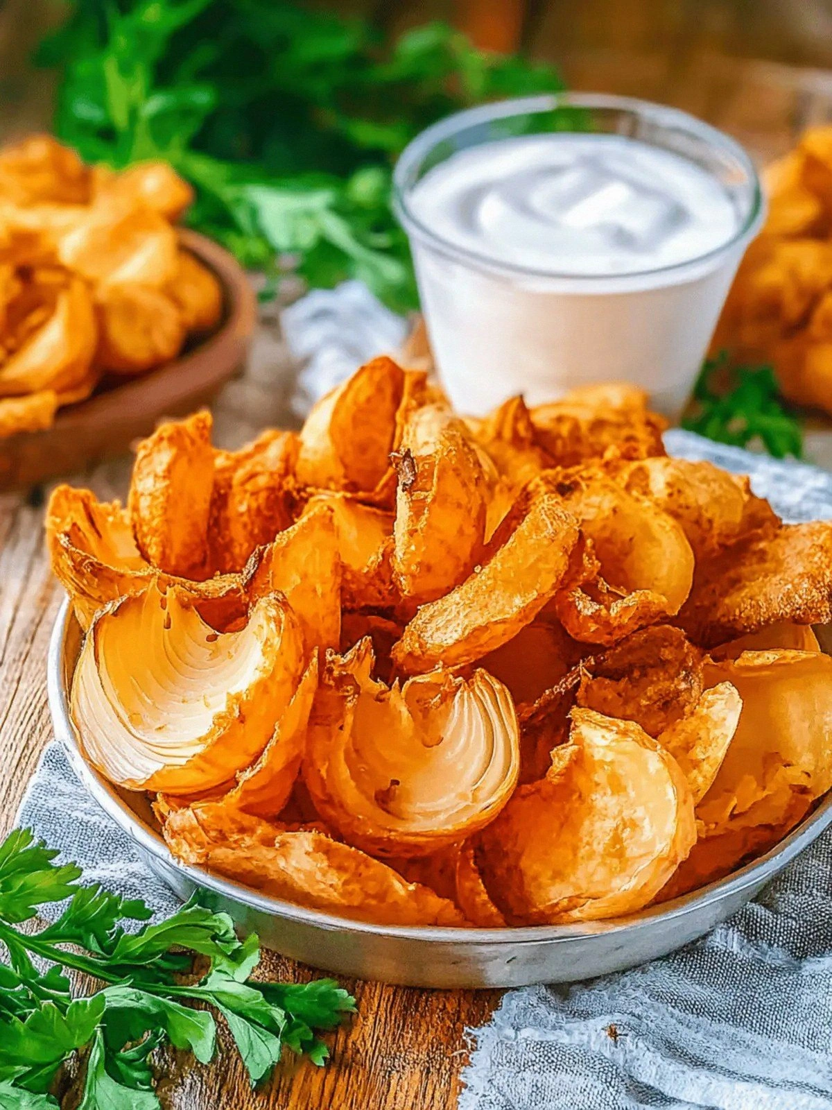 Crispy Bloomin’ Onion Petals: 