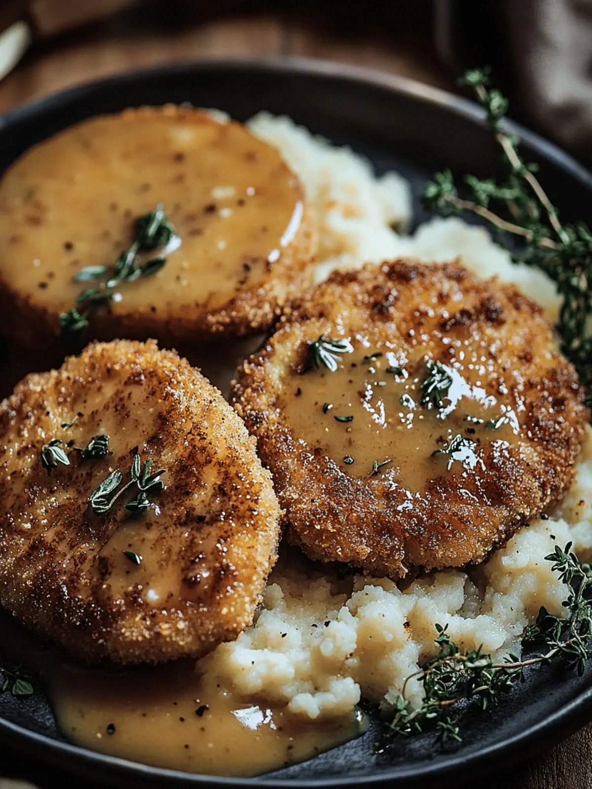 Crispy Buttermilk Fried Pork C