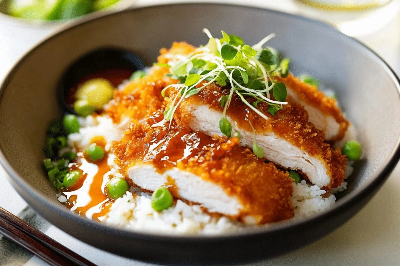 Crispy Chicken Katsu Recipe wi