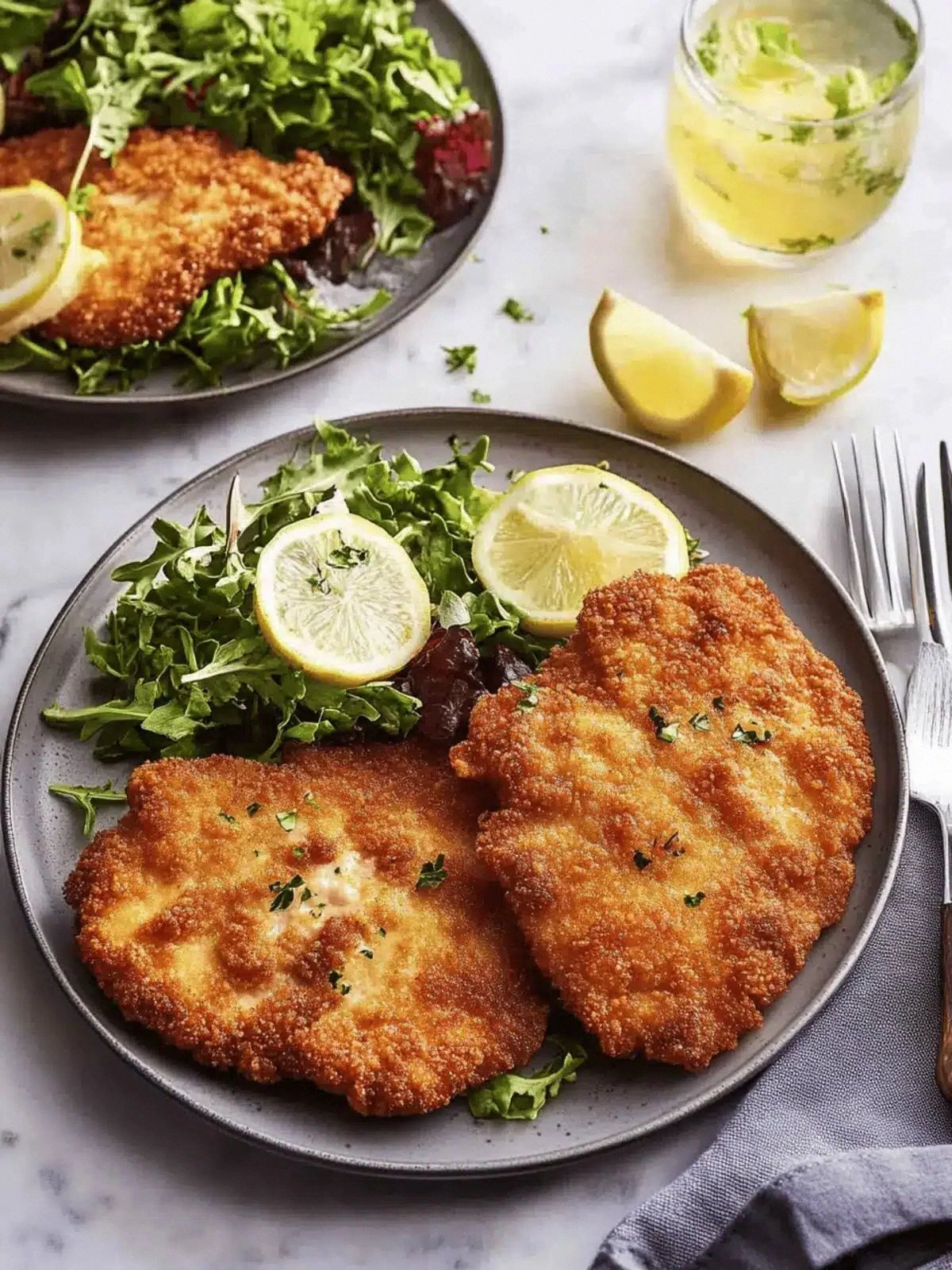 Crispy Chicken Schnitzel That’