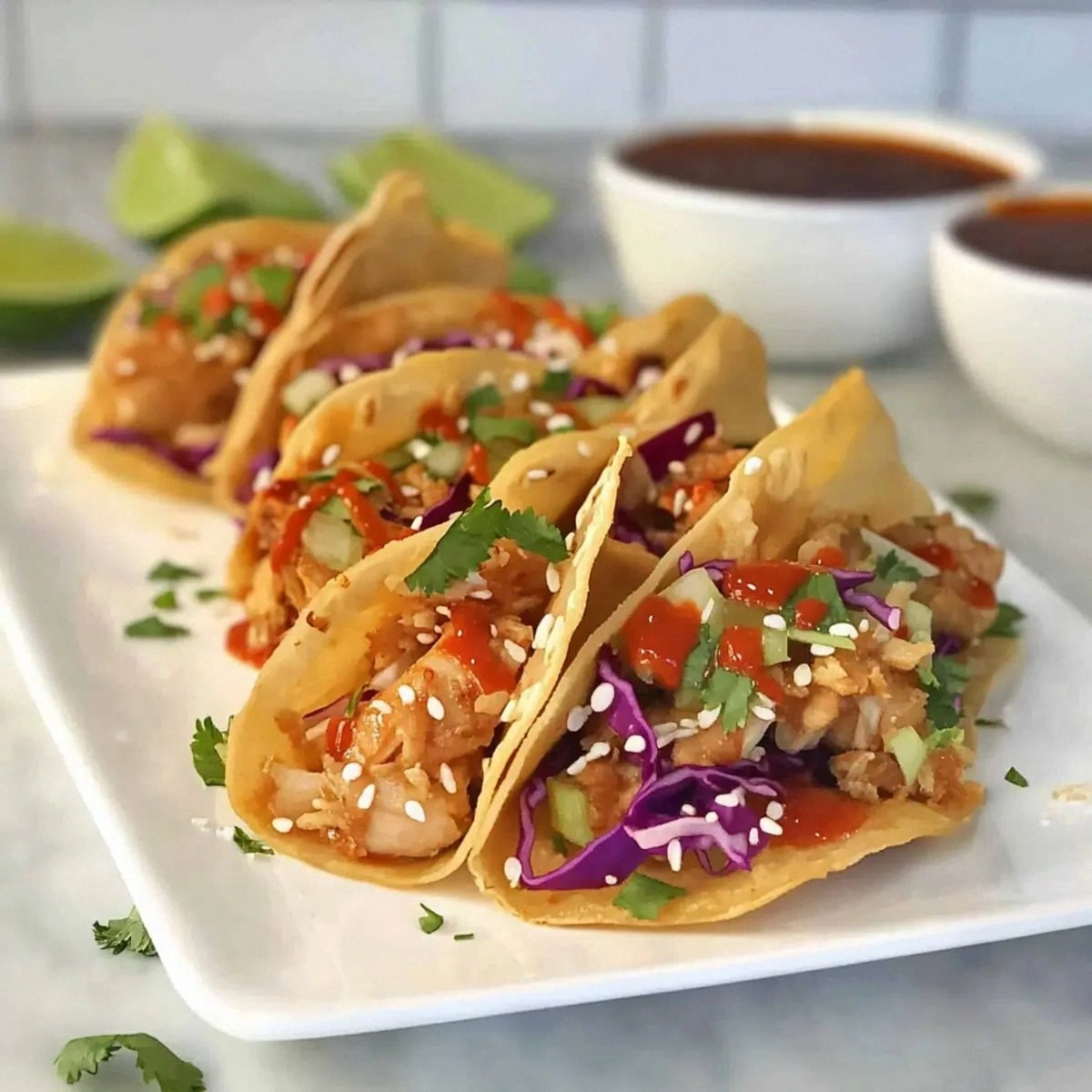 Crispy Chicken Wonton Tacos for the Ultimate Flavor Fix