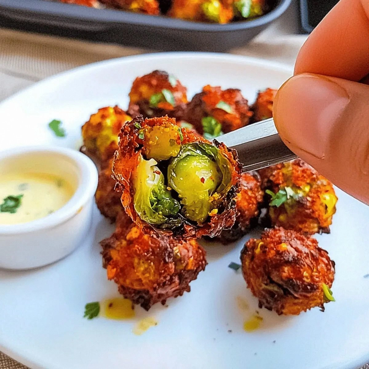 Crispy Chili Brussels Sprouts: Spicy Vegan Delight at Home