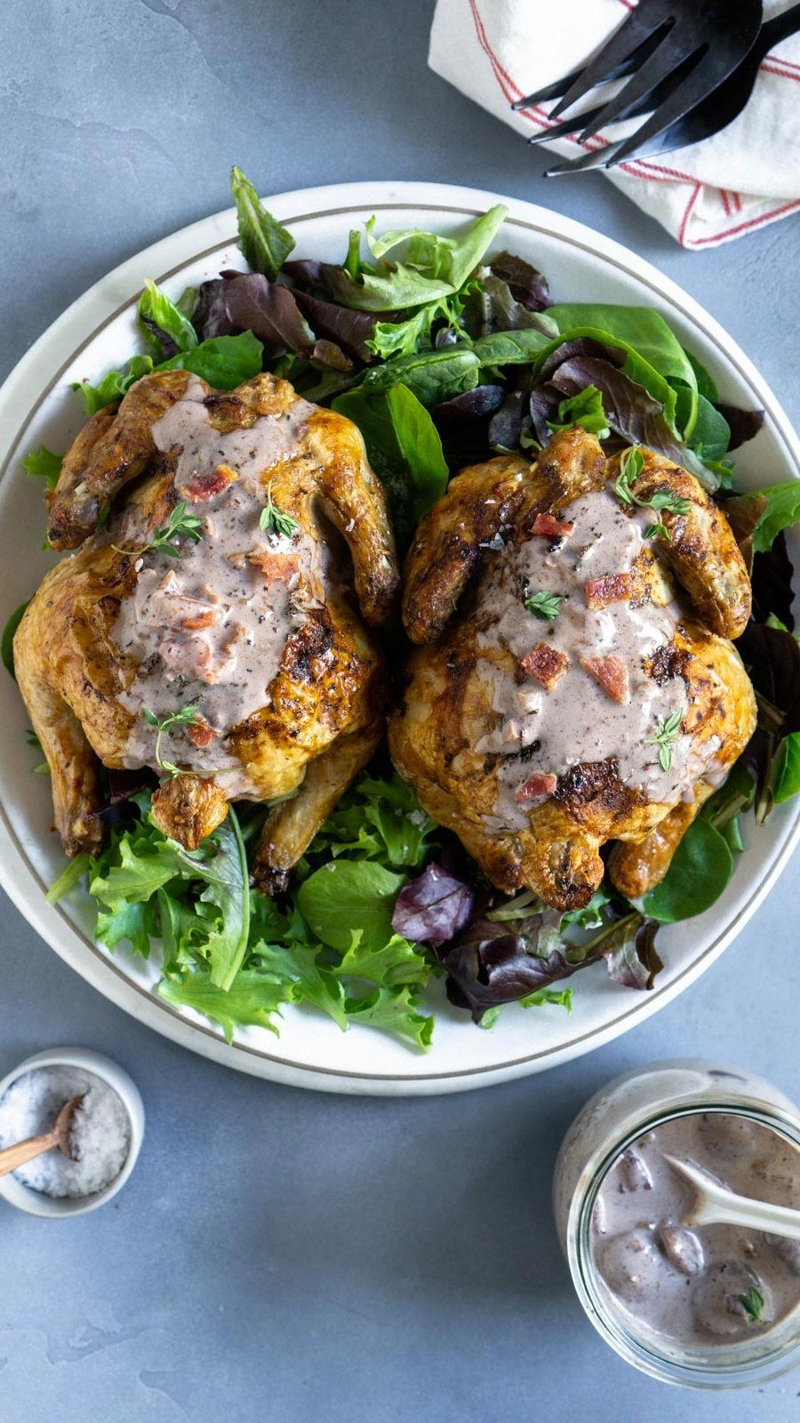 Crispy Cornish Hen in Air Frye