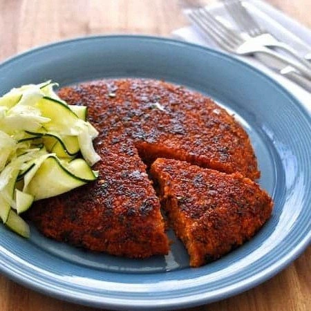 Crispy Couscous Pancake with T