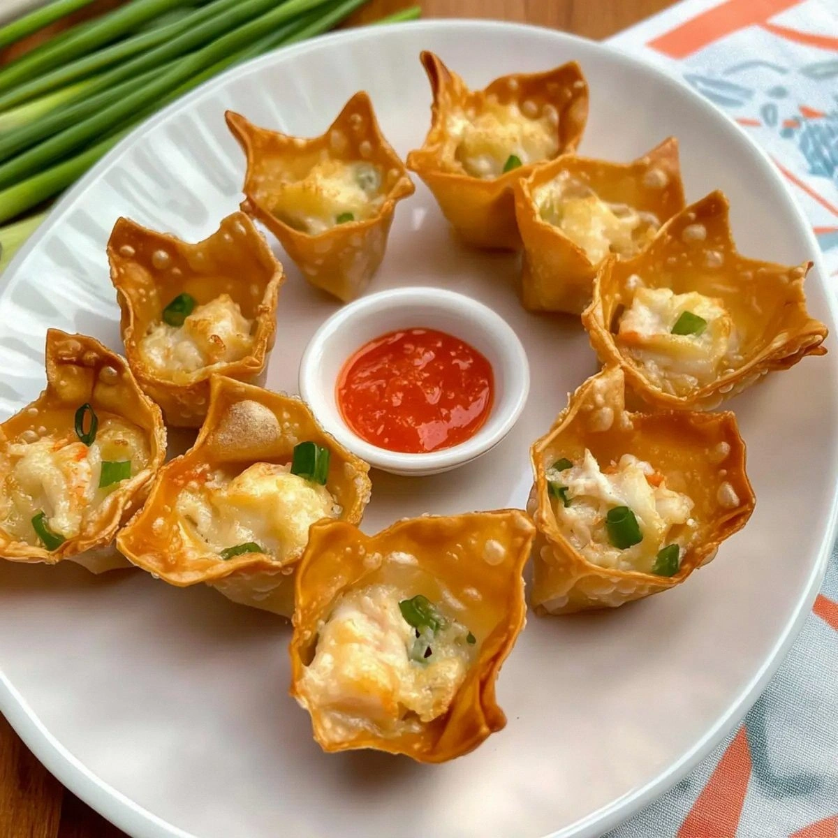 Crispy Crab Rangoon Wonton Cups for Effortless Entertaining