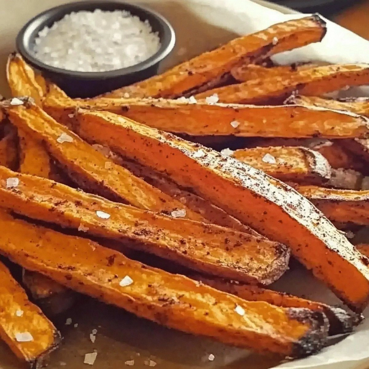 Crispy Crunchy Baked Sweet Potato Fries for Healthy Snacking