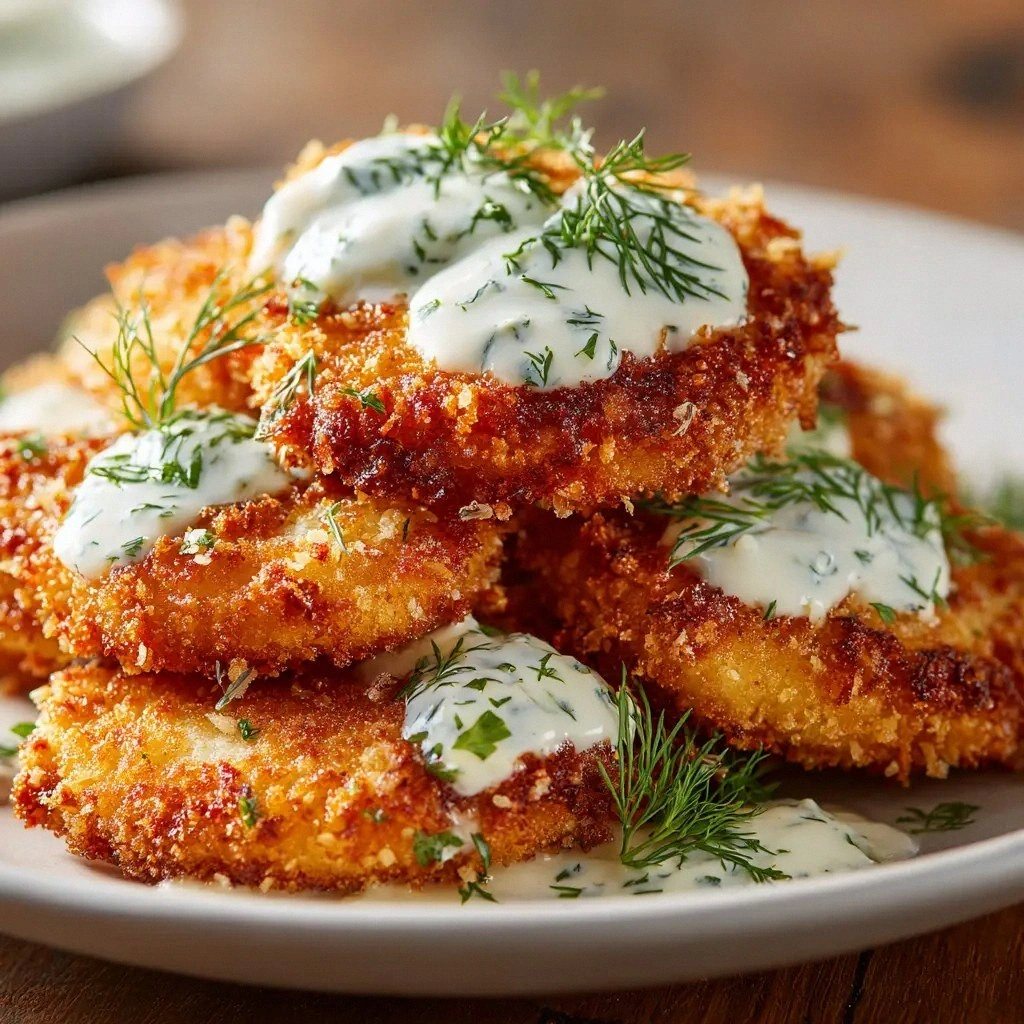 Crispy Dill Pickle Parmesan Ch