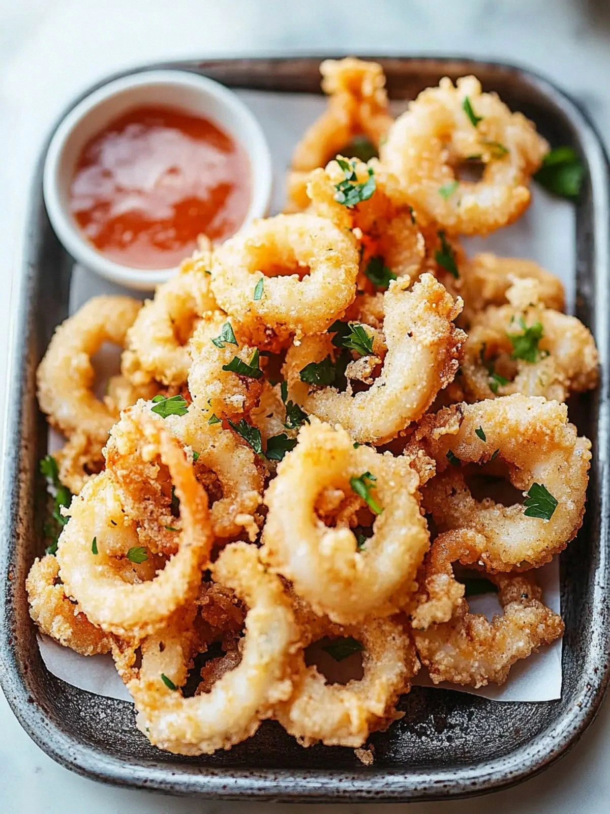 Crispy Fried Calamari Recipe f