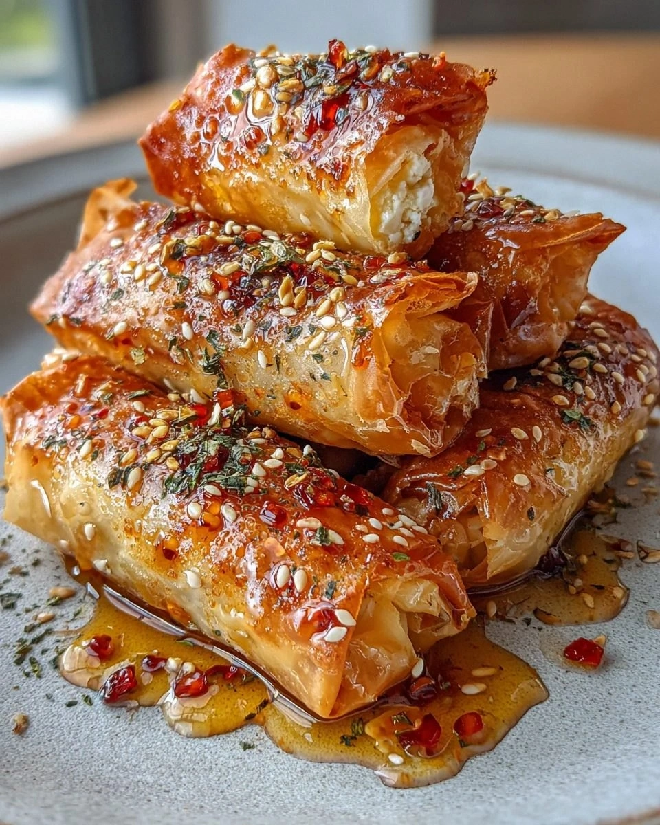 Crispy Fried Feta Rolls: A Delicious Appetizer Recipe