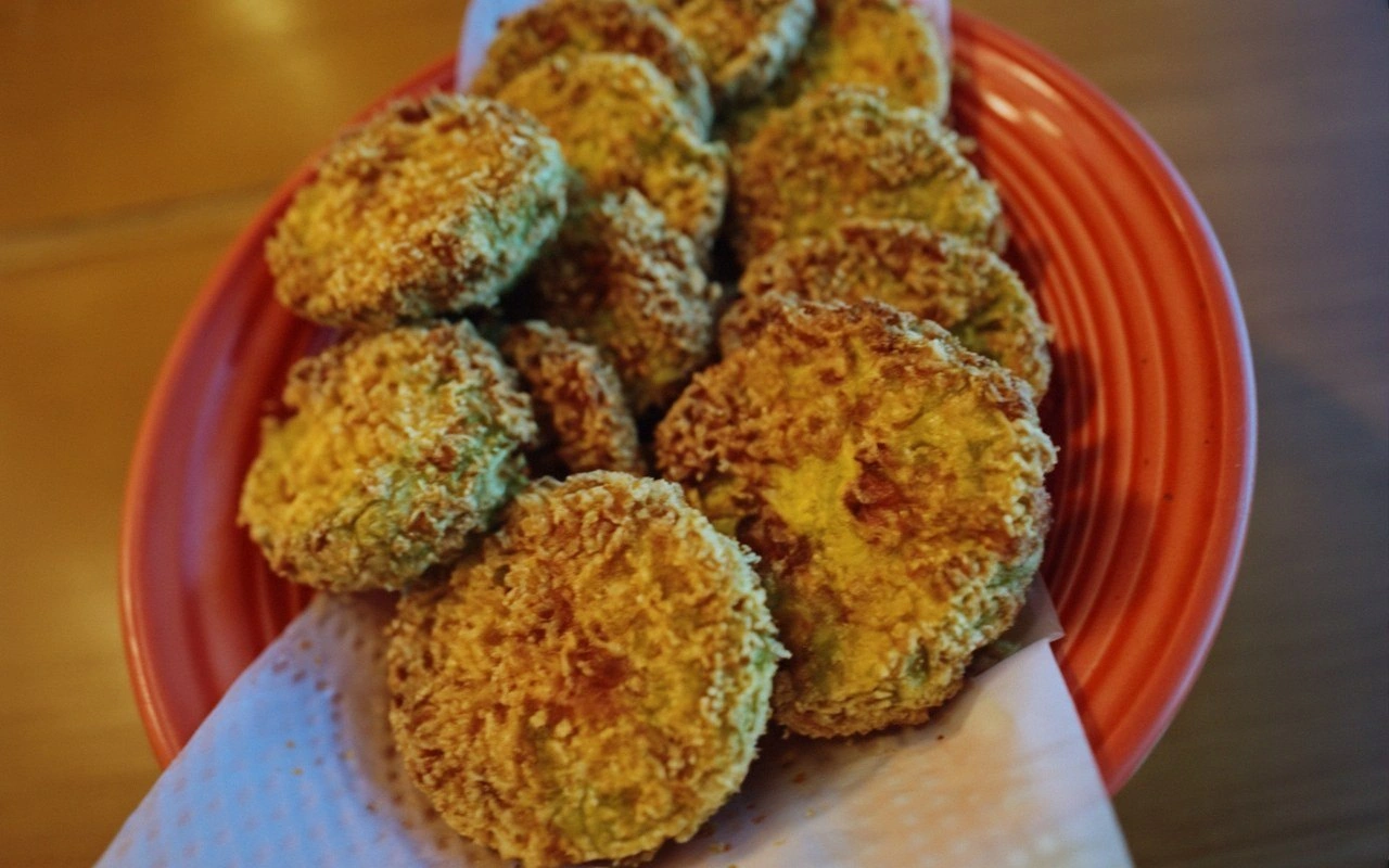 Crispy Fried Green Tomatoes Re