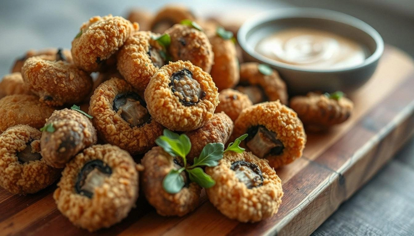 Crispy Fried Mushrooms: The Ul