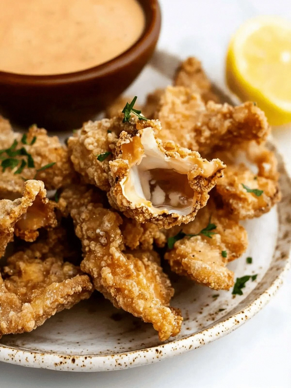 Crispy Fried Oyster Mushrooms 