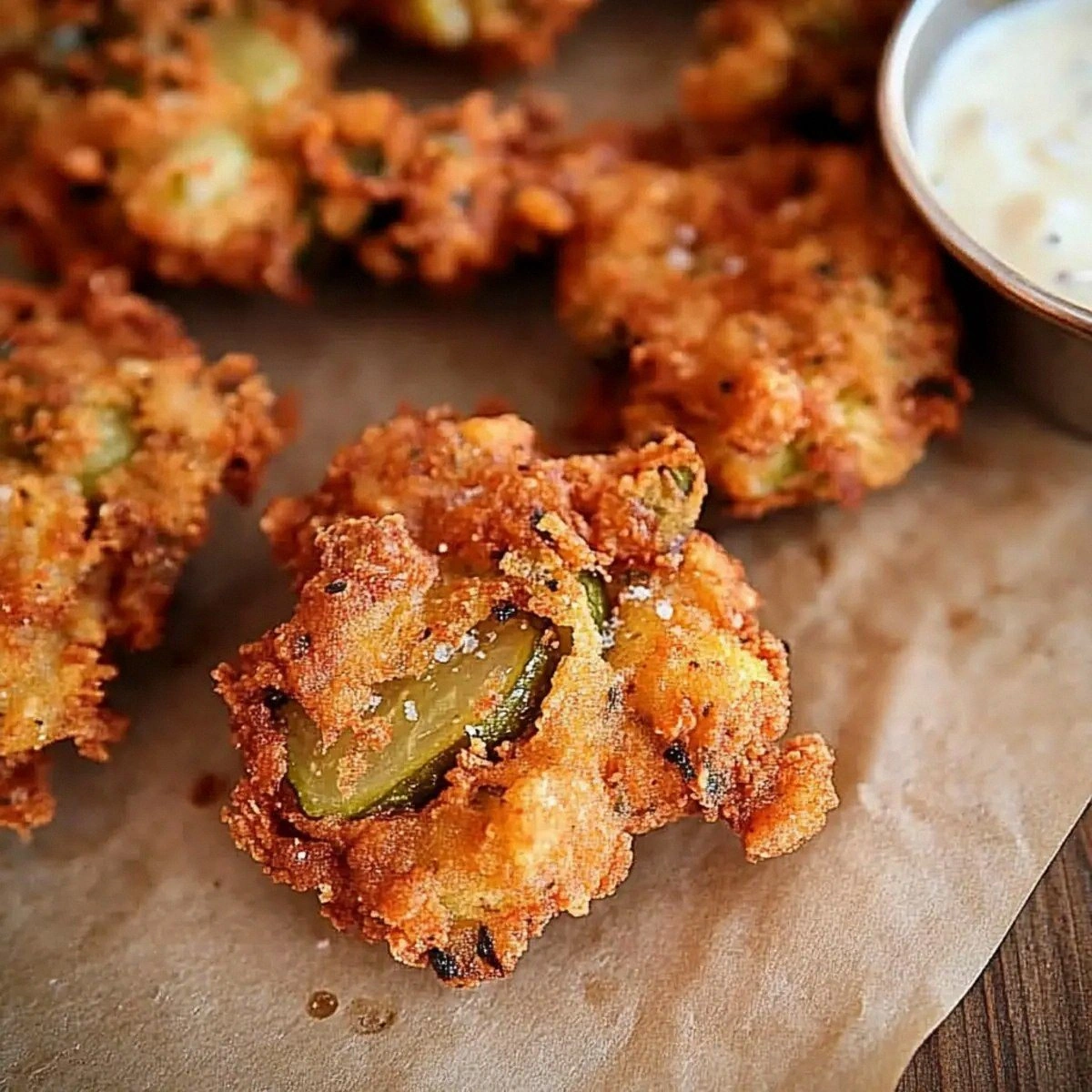 Crispy Fried Pickle Fritters That Will Wow Your Taste Buds