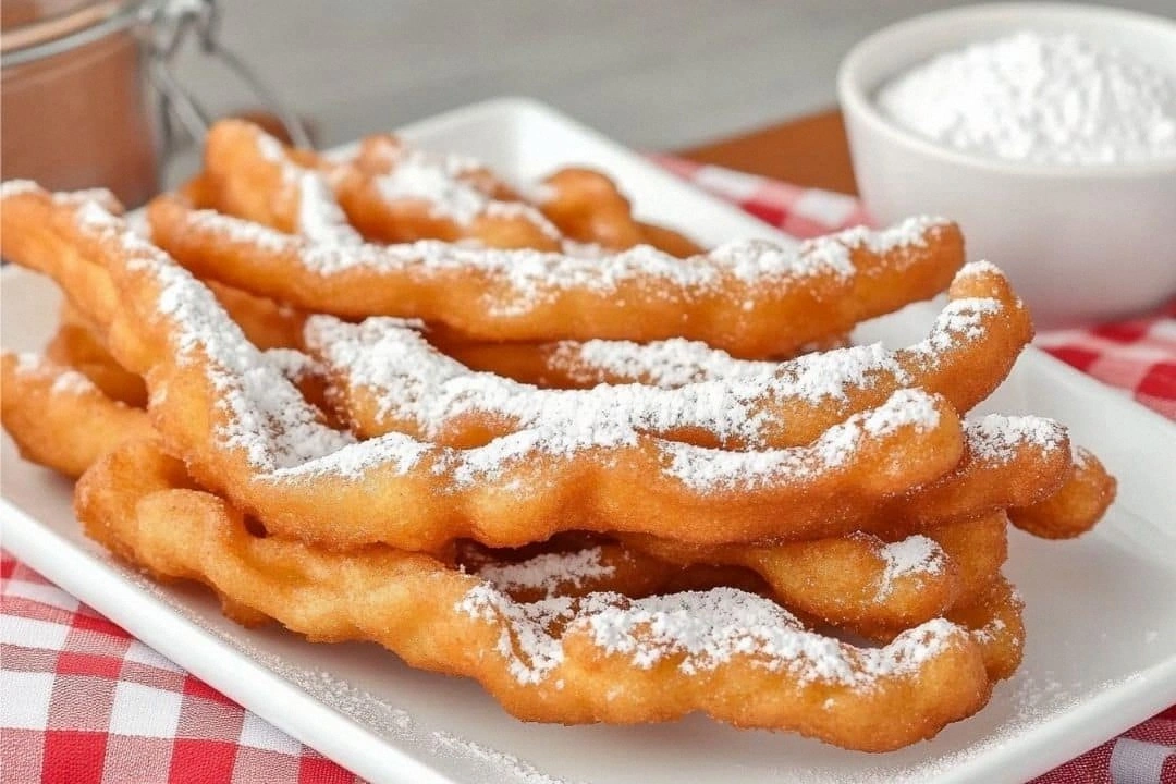 Crispy Funnel Cake Sticks