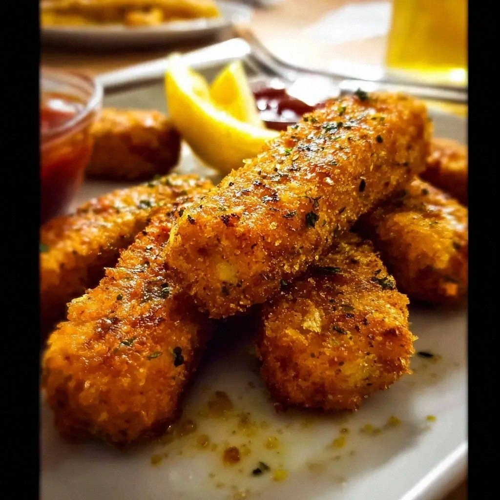 Crispy Homemade Fish Fingers R