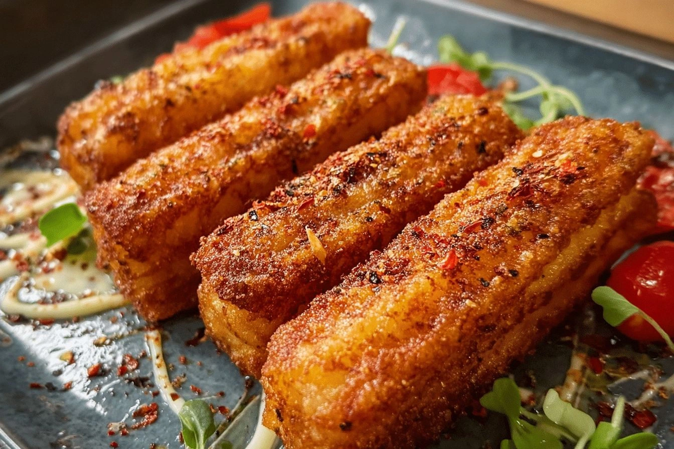 Crispy Hungarian Potato Cheese