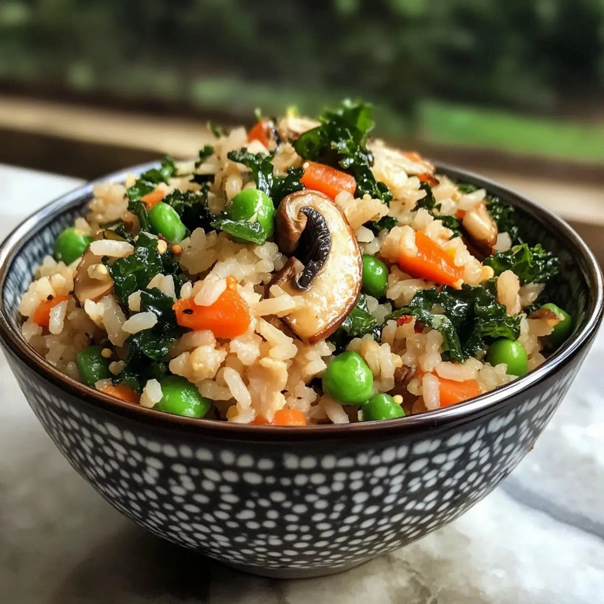 Crispy Kale and Shiitake Fried Rice: Your New Go-To Veggie Dish