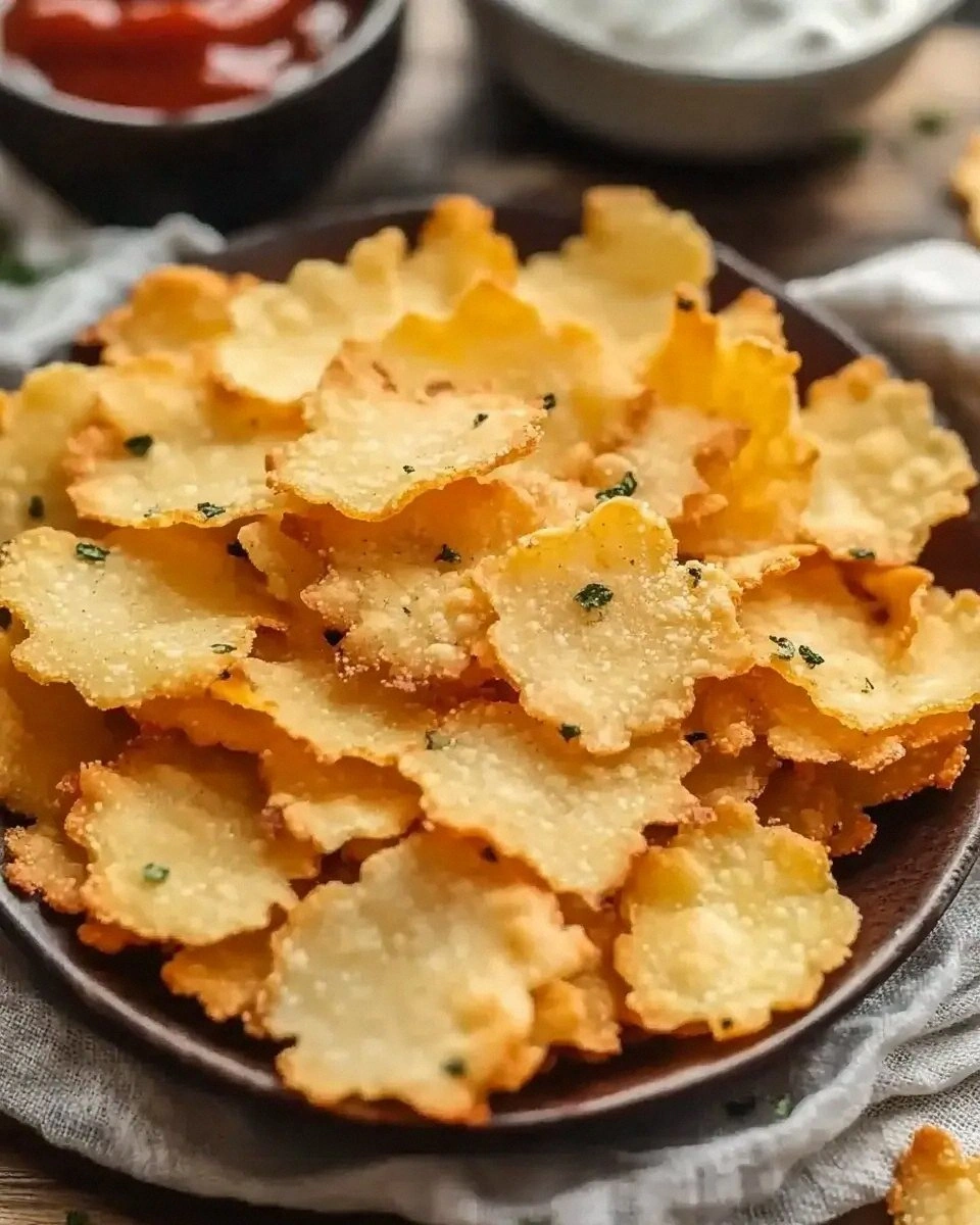 Crispy Low-Carb Cottage Cheese Chips: A Tasty Snack!