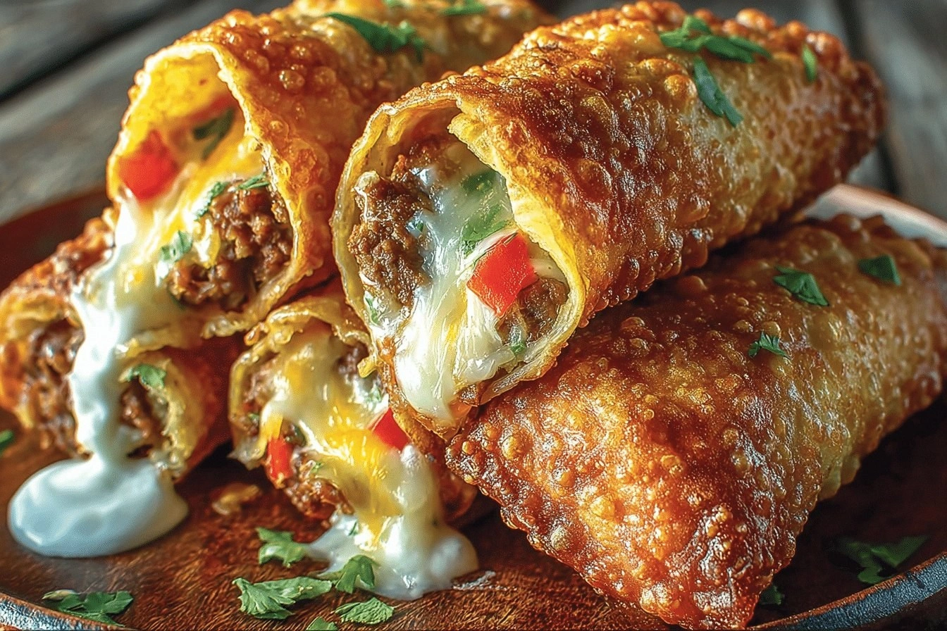 Crispy Nacho Egg Rolls You’ll 