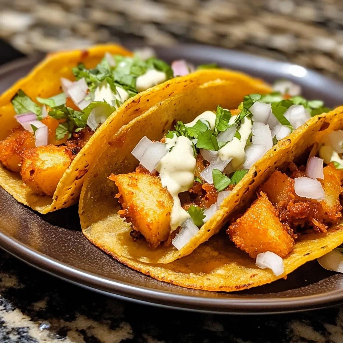 Crispy Potato Tacos: Comforting Bites Full of Flavor