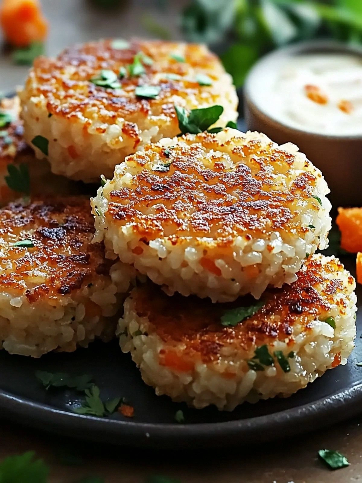 Crispy Rice Patties That Trans