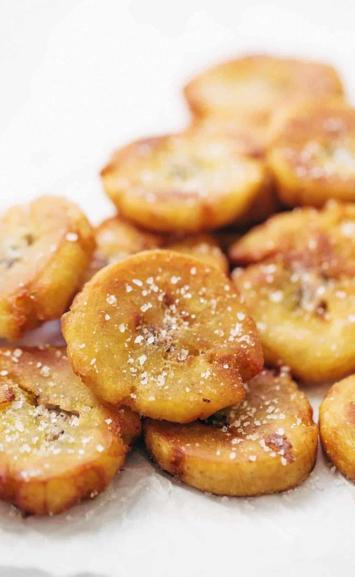 Crispy Salted Tostones