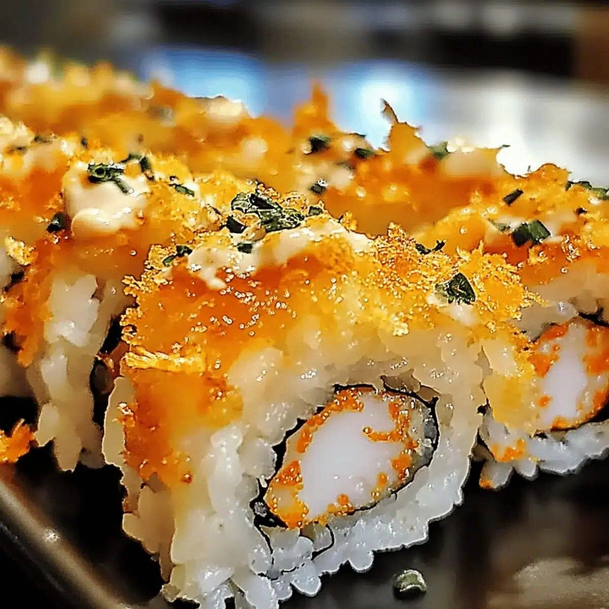 Crispy Shrimp Tempura Sushi Bake: Easy Comfort Food Delight