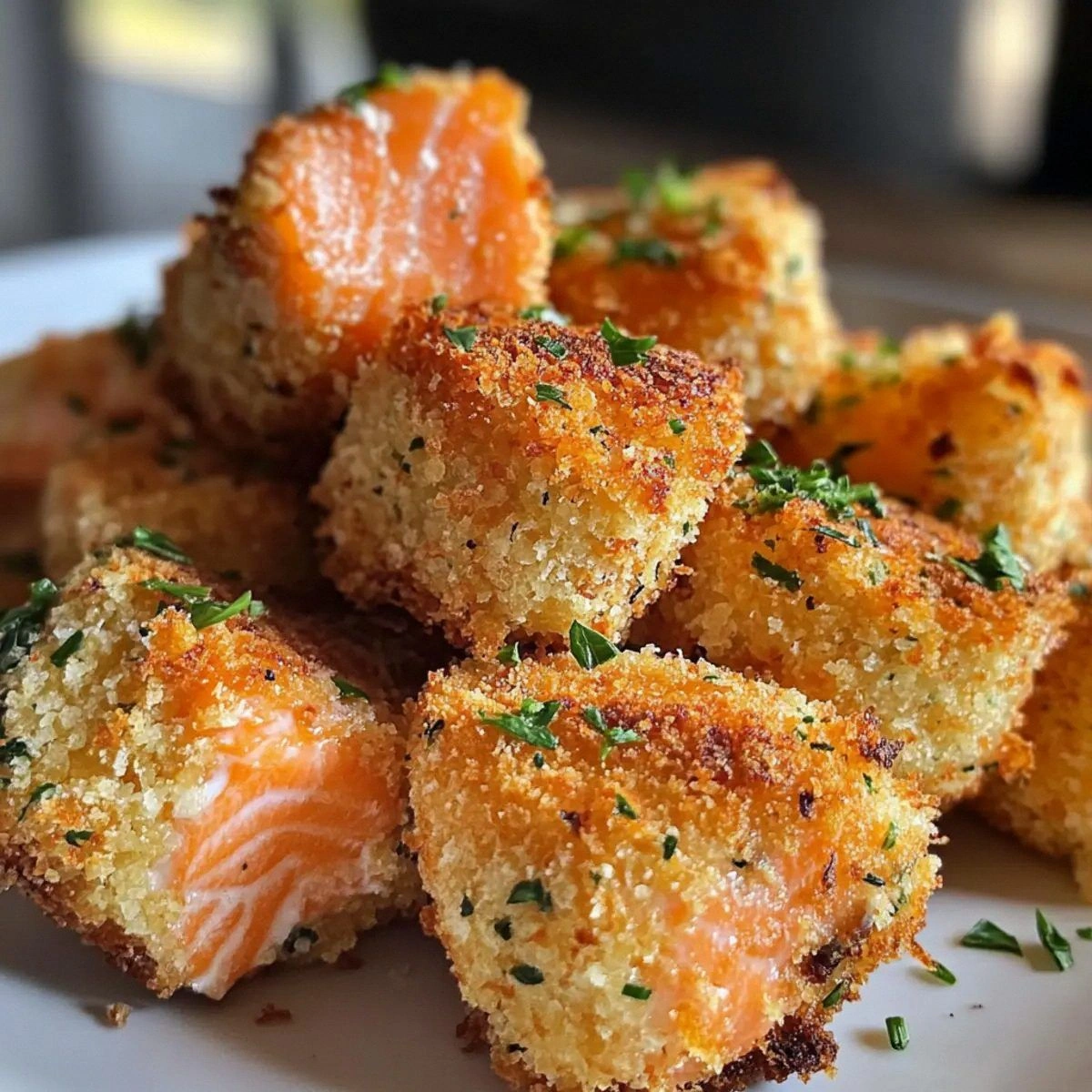Crispy Simple Panko Crusted Salmon Bites for Quick Dinners