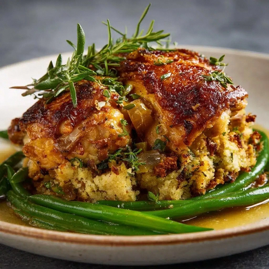 Crock Pot Chicken and Stuffing
