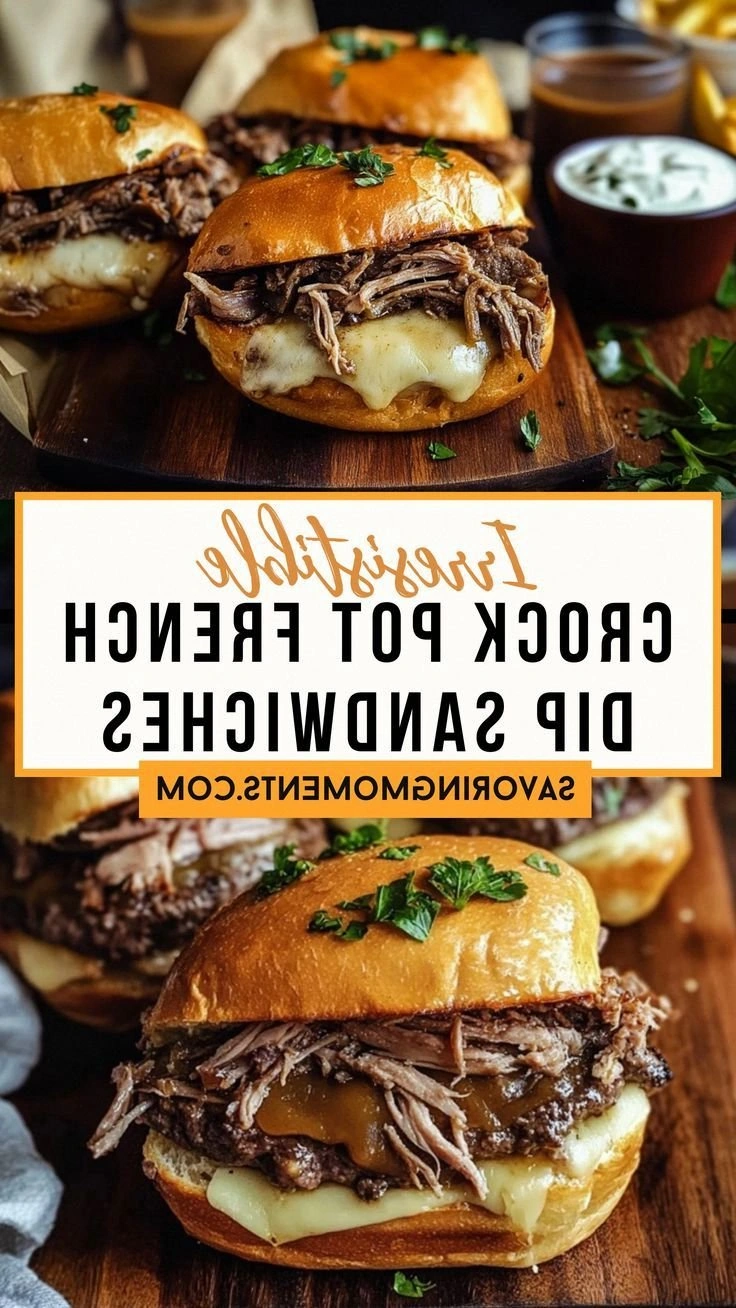 Crock Pot French Dip Sandwiche