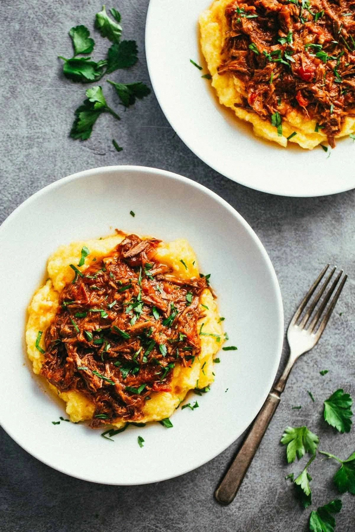 Crockpot Braised Beef Ragu wit