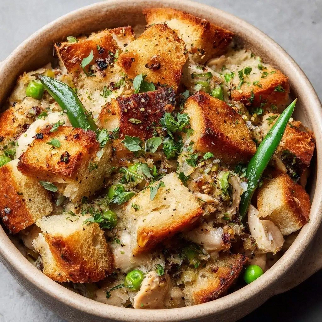 Crockpot Chicken and Stuffing
