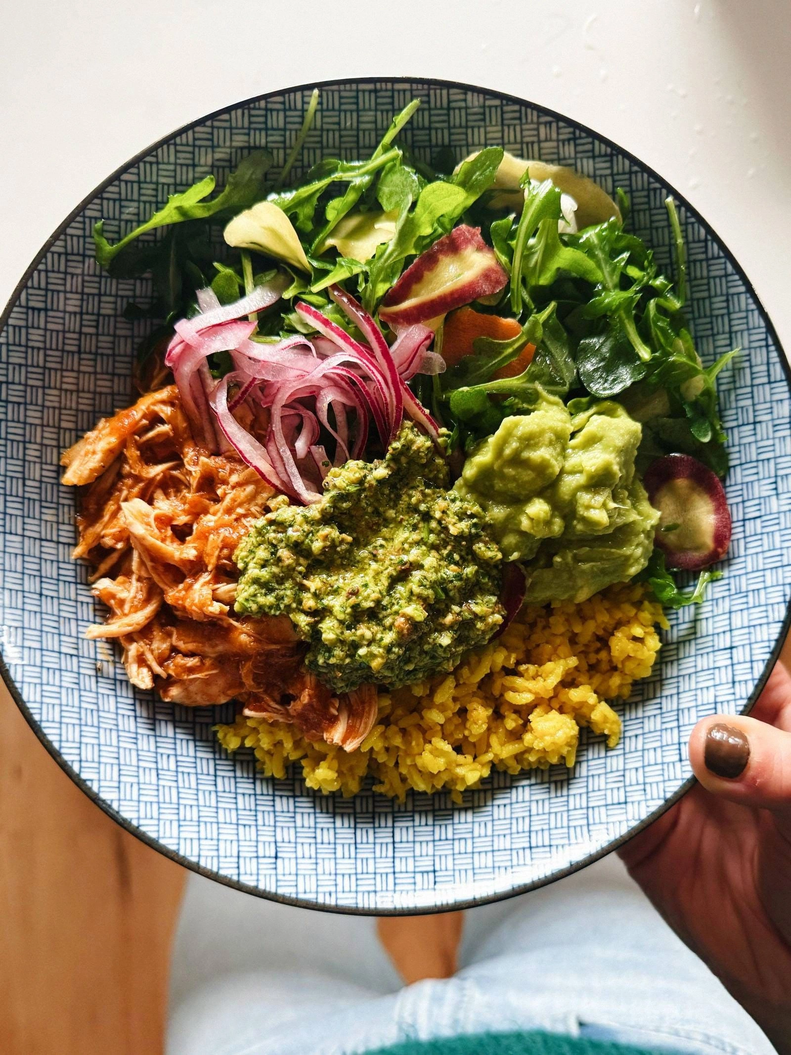 Crockpot Chicken Bowls with Ye