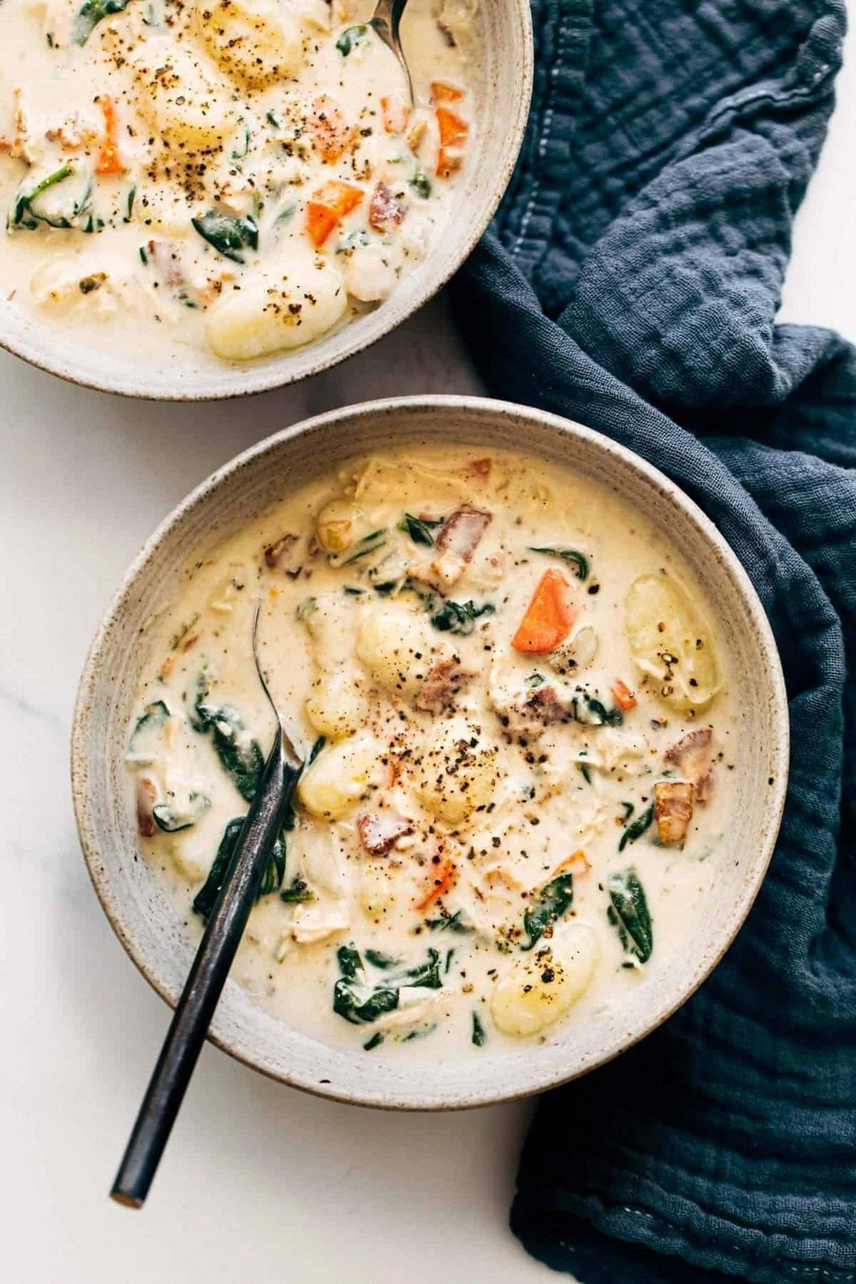 Crockpot Chicken Gnocchi Soup