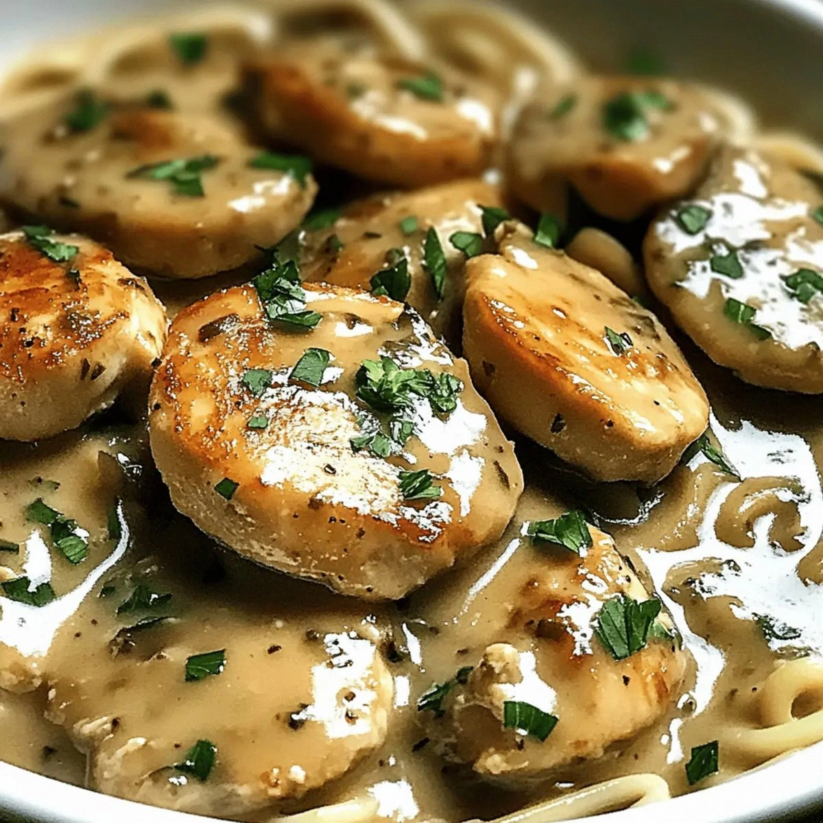 Crockpot Chicken Piccata for E