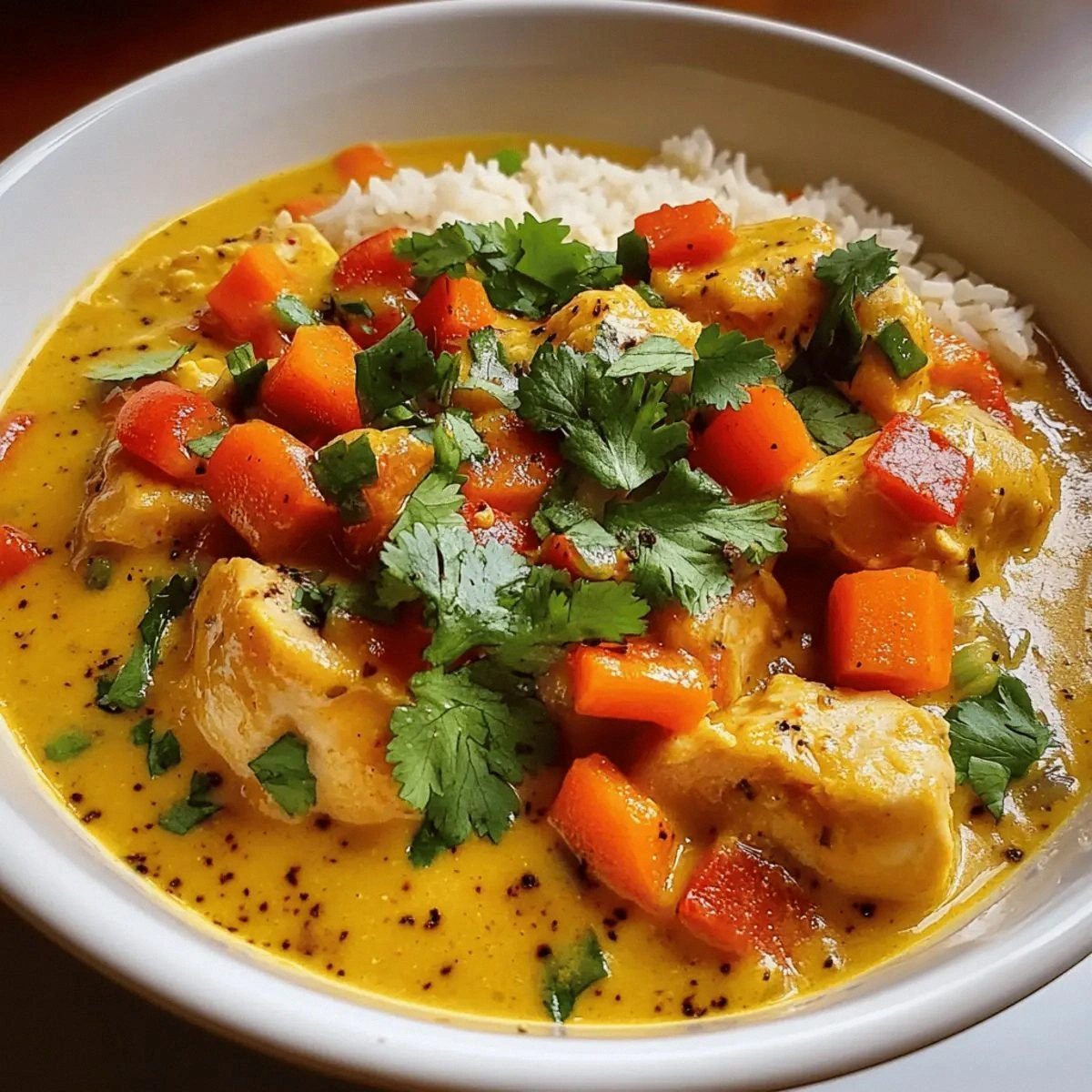 Crockpot Coconut Curry Chicken: Effortless Tropical Comfort