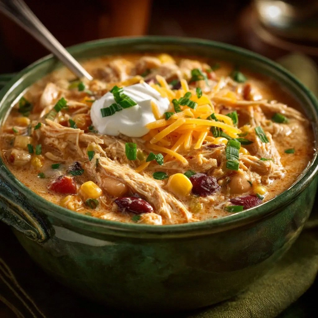 Crockpot Cream Cheese Chicken 