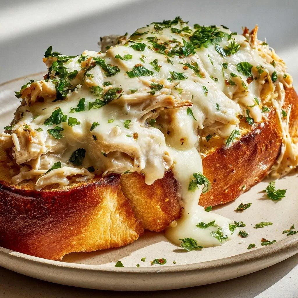Crockpot Garlic Parmesan Chick