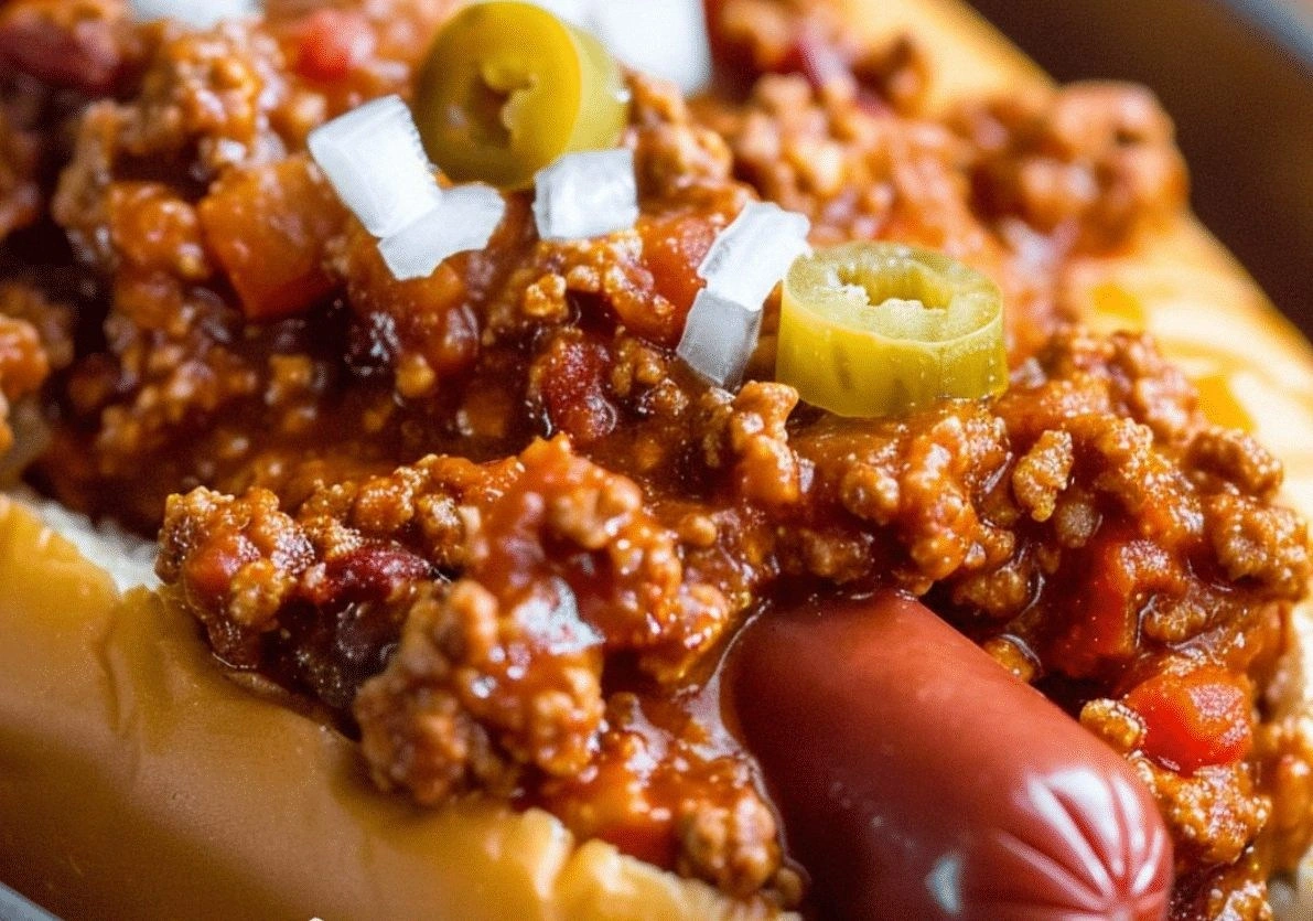 Crockpot Hot Dog Chili Recipe