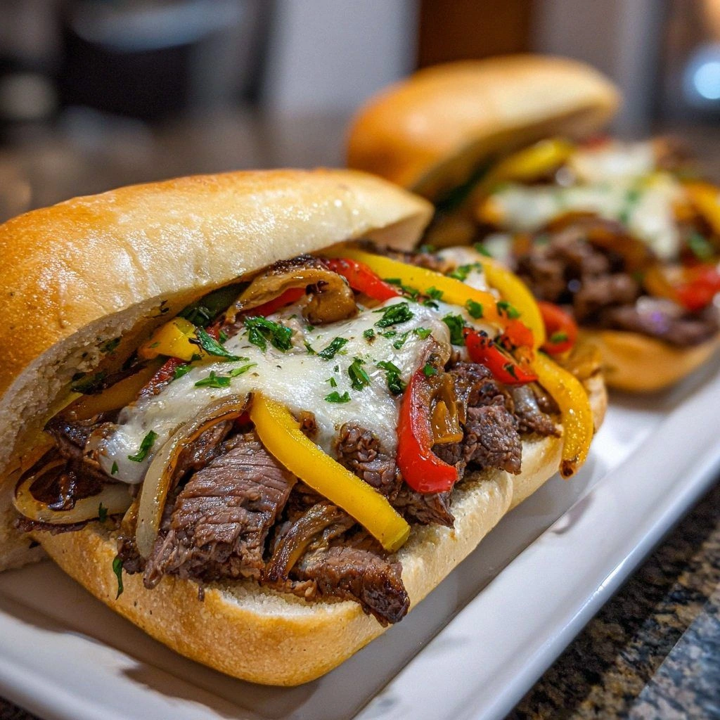 Crockpot Philly Cheesesteak Sa