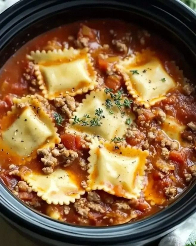 Crockpot Ravioli Lasagna: Discover This Easy Recipe!