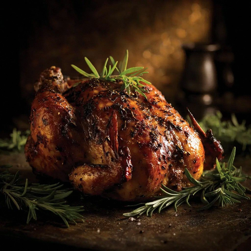 Crockpot Whole Chicken (The Ju